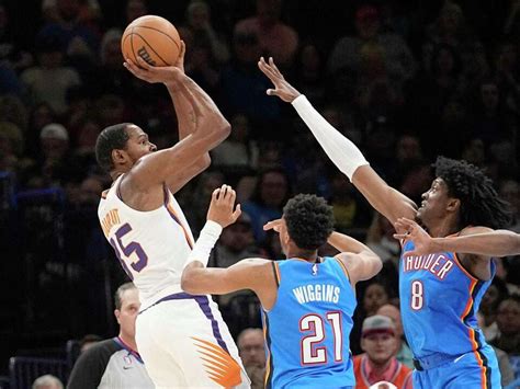 Kevin Durant scores 35 points, Suns roll past Thunder